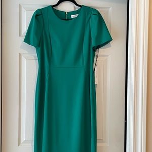 Calvin Klein Kelly green dress